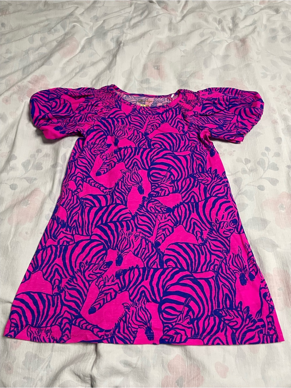 Girls Lilly Pulitzer Zebra Dress 6-7